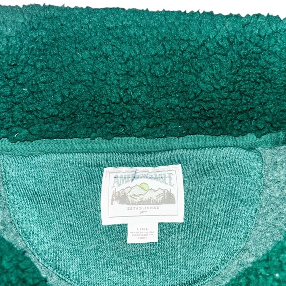 AE Sherpa Collared Henley Sweatshirt - Picture 3 of 6